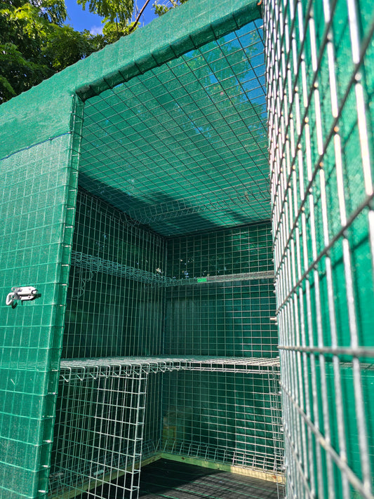 A48/D Shade House - With Doors 2.4mW x 1.95mH x 1.8mD