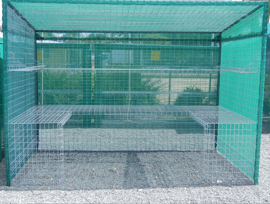 A60 Walk in with skillion roof - Kit Only 3.0mW x 2.1mH x 1.8mD