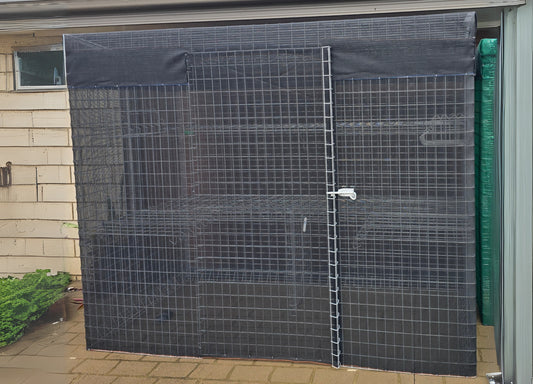 DF6/D Shade House With Door 1.8mW x 1.95mH x 0.6mD