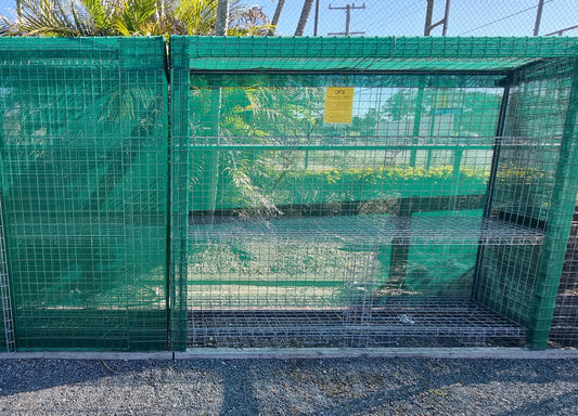 DF8/D Shade House With Doors x2 2.4mW x 1.95mH x 0.6mD