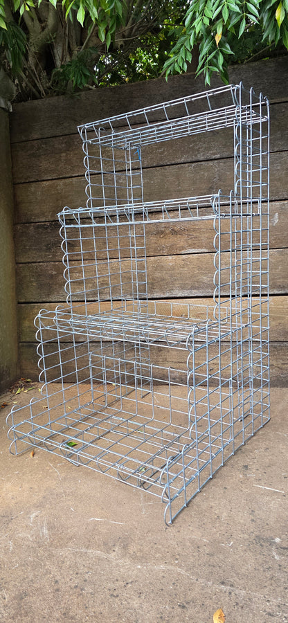 4 Tier Step Stand - Assembled