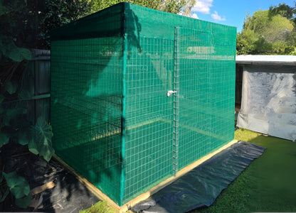 A48/D Shade House - With Doors 2.4mW x 1.95mH x 1.8mD