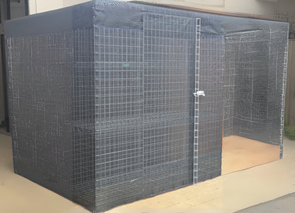 DF5/D Shade House With Door 1.5mW x 1.95mH x 0.6mD