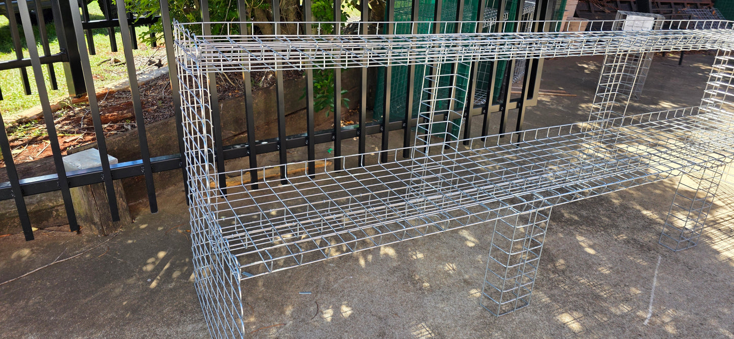 2 Tier Step Stands - Assembled